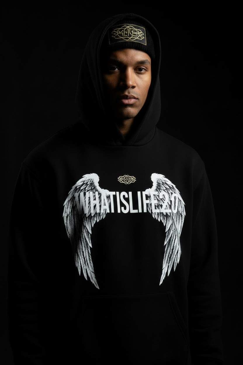 Black Hoodie - Front