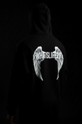 Black Hoodie - Ghost Back