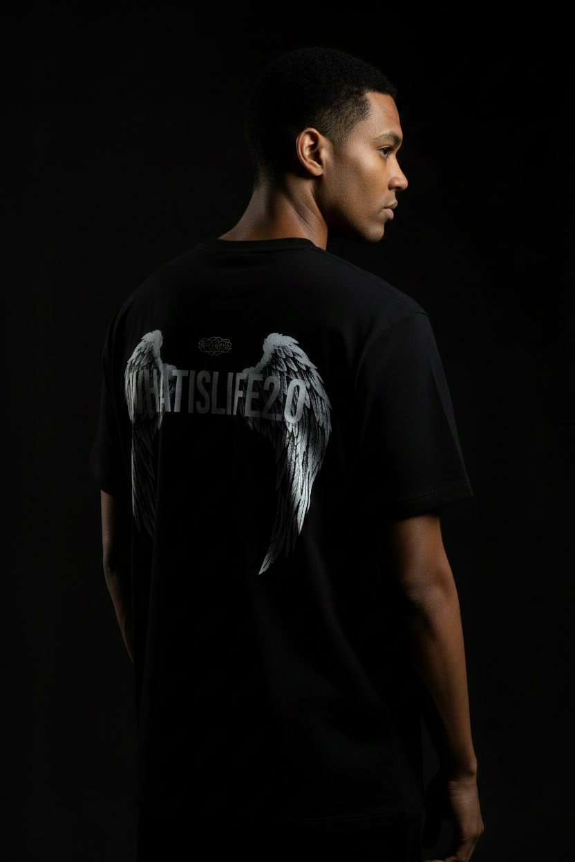 Black Tee - Back