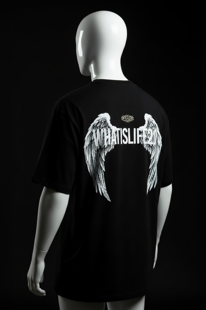 Black Tee - Ghost Back